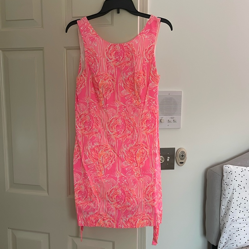 Pink and Orange Floral Lilly Pulitzer Mini Dress